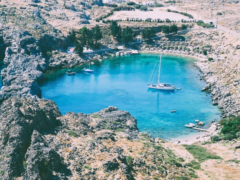 Plage de Saint Paul's Bay - Lindos - endroit privilégié pour un voyage sur mesure